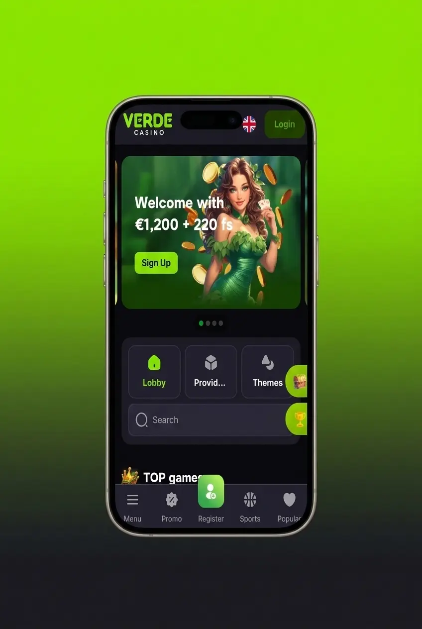 Attivazione codice promo Verde Casino su app mobile: inserimento nel campo deposito su Android e iOS